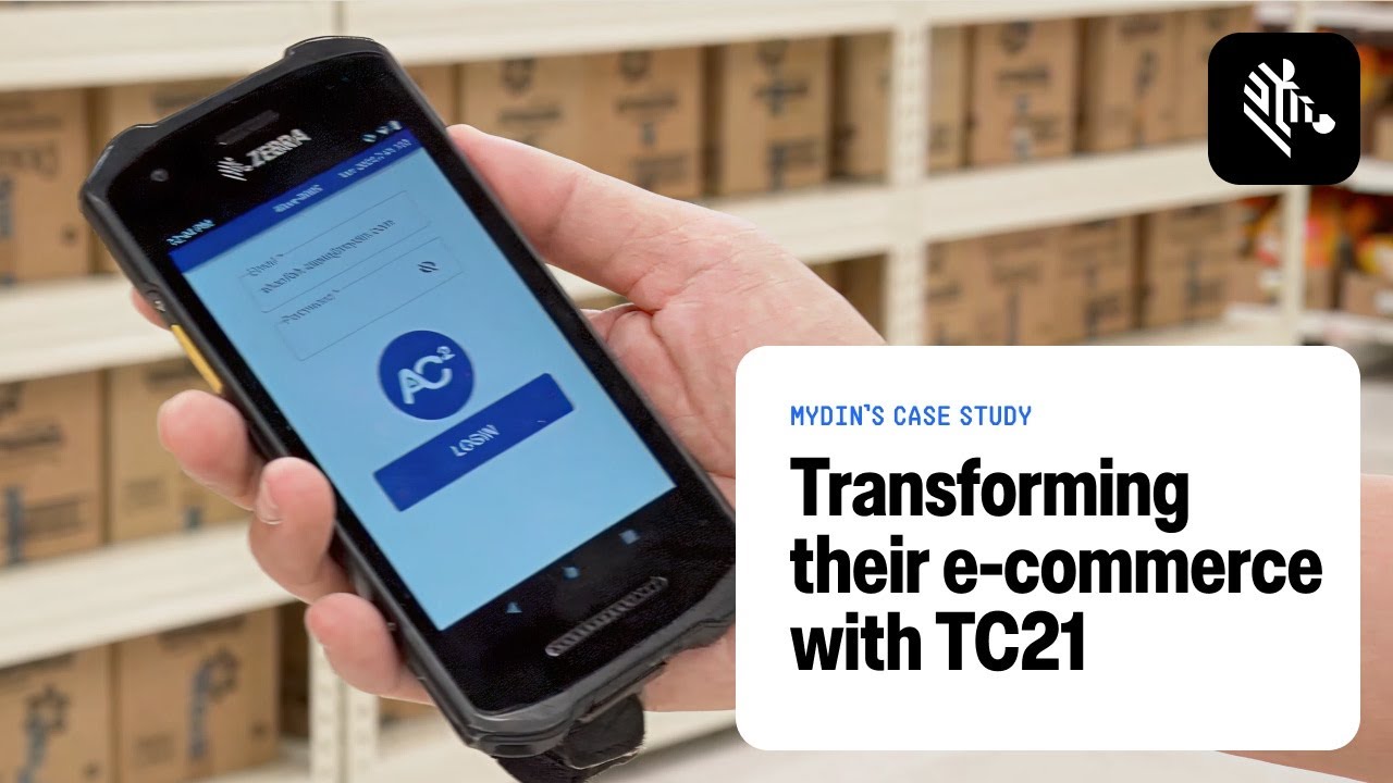 Mydin Transforming their e-commerce with | TC21 Mobile Device | Zebra