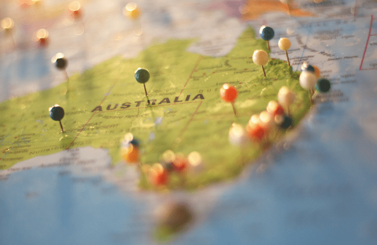 Australia map
