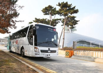 KT self-driving bus