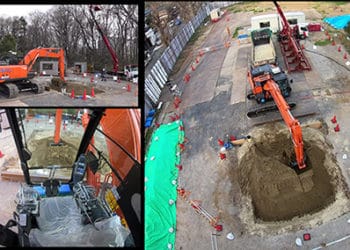 Automated backhoe system (Photo credit: NEC Corporation)