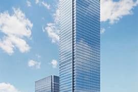 Artist impression of Singapore's Central Boulevard Towers.