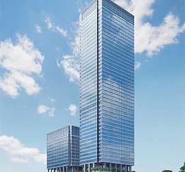 Artist impression of Singapore's Central Boulevard Towers.