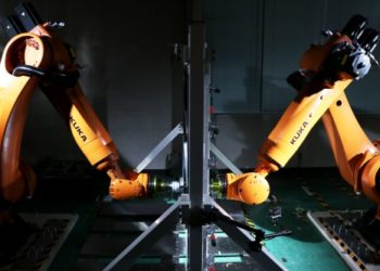 Nissan has developed “dual-sided dieless forming,” a technique using robots to make car parts out of sheet steel. This could make replacement parts for discontinued models more widely available for customers. Thanks to its flexible production, short lead times and minimal upfront costs, the new technique could make it commercially viable to produce and sell a wide variety of after-service and replacement parts in small volumes for cars that Nissan no longer makes. This was previously not possible due to the high upfront costs and long lead times to develop and make dies for stamped parts.