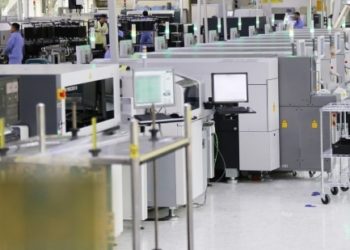 The newly refurbished Ericsson's facility in Nanjing is now a fully automated smart factory.