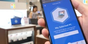 Harvey Norman in Millennial Walk in Singapore is the first to experience Microsoft Synchronized Shopping.