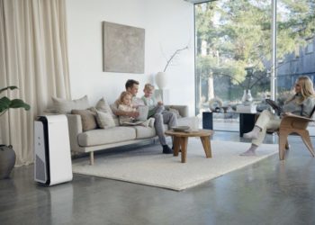 Blueair HealthProtect™ Air Purifier in Living Room