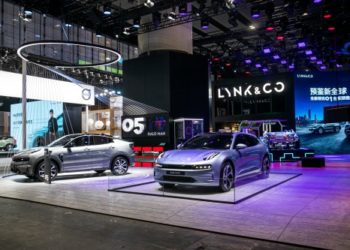 Zhejiang Geely at the 2020 Guangzhou Auto Show in November.