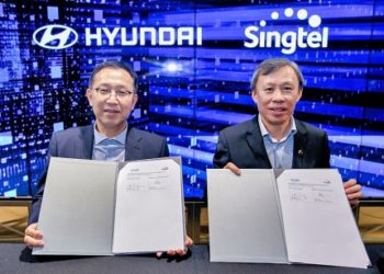 Hyundai Motor Company and Singtel today signed a Memorandum of Understanding (MOU) to collaborate on a range of ventures to support smart manufacturing and connectivity for electric vehicle battery subscription service