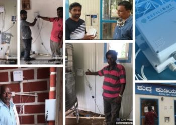 RefillBot's real-time 24/7 water quality monitoring solution has been installed in 100 villages across Karnataka, India.