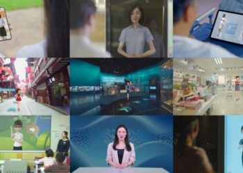 SenseTime’s digital humans can serve in various scenarios including shopping malls, exhibitions, tourist attractions and banks.