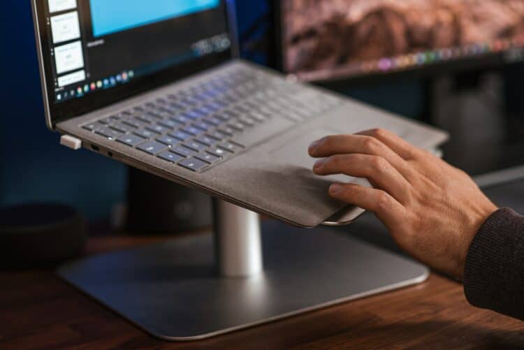 Photo by Anete Lusina: https://www.pexels.com/photo/crop-faceless-man-using-laptop-on-stand-4792712/