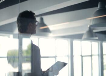 Photo by Andrea Piacquadio from Pexels: https://www.pexels.com/photo/formal-man-with-tablet-giving-presentation-in-office-3760093/