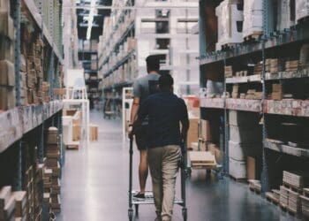 Photo by Alexander Isreb from Pexels: https://www.pexels.com/photo/men-going-around-a-warehouse-1797428/