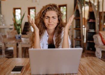 Photo by Yan Krukau: https://www.pexels.com/photo/photo-of-woman-showing-frustrations-on-her-face-4458420/
