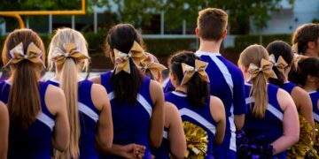 Photo by Ashley  Williams : https://www.pexels.com/photo/photo-of-cheerleaders-in-blue-and-white-uniform-685379/