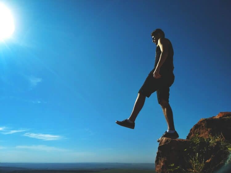 Photo by @jgabriel_j João Gabriel: https://www.pexels.com/photo/man-standing-on-cliff-1753922/