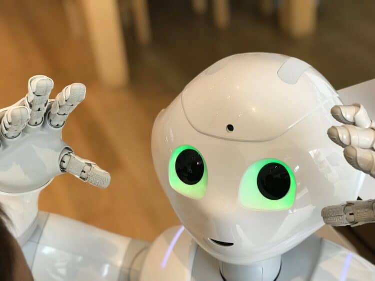 Photo by Laura Musikanski: https://www.pexels.com/photo/close-up-shot-of-a-white-robot-6019019/