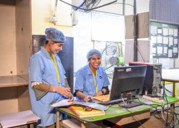 Photo by EqualStock IN: https://www.pexels.com/photo/smiling-factory-workers-at-textile-station-31047142/