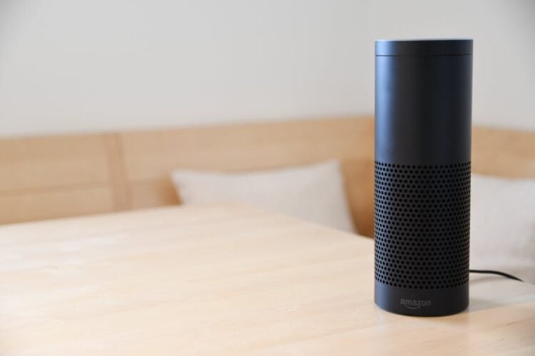Photo by Fabian Hurnaus: https://www.pexels.com/photo/black-amazon-echo-on-table-977296/