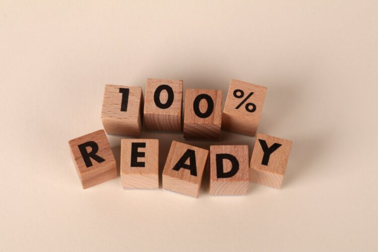 Photo by Ann H: https://www.pexels.com/photo/wooden-blocks-displaying-100-ready-message-33090267/