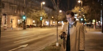 Photo by Andrea Piacquadio: https://www.pexels.com/photo/serious-male-with-bag-messaging-on-cellphone-3932419/