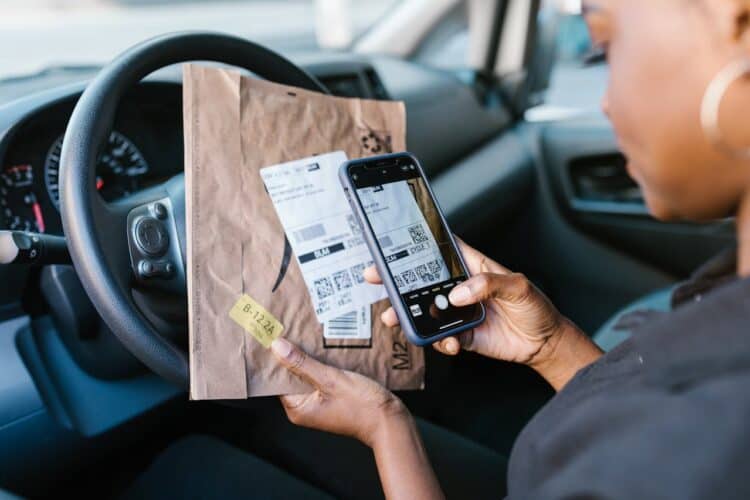 Photo by RDNE Stock project: https://www.pexels.com/photo/person-holding-a-cellphone-and-parcel-7362883/