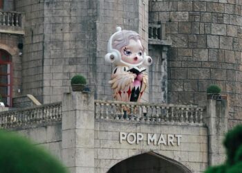 Photo by Pew Nguyen: https://www.pexels.com/photo/castle-entrance-with-pop-mart-display-31596828/