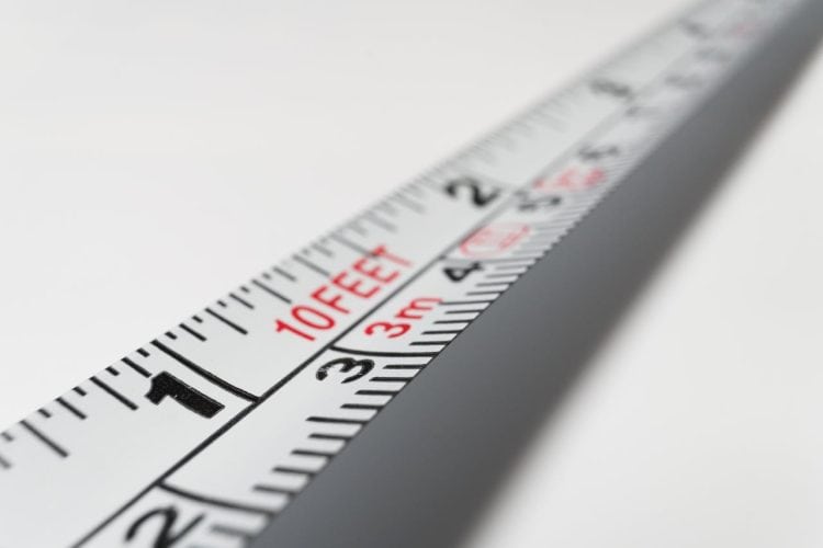 Photo by Pixabay: https://www.pexels.com/photo/white-10-feet-steel-tape-162500/