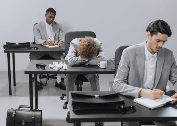 Photo by cottonbro studio: https://www.pexels.com/photo/men-wearing-gray-suit-jacket-9077354/