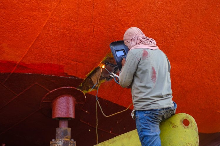 Photo by Faisal Ibne Kalam  from Pexels: https://www.pexels.com/photo/welder-working-on-ship-hull-in-dhaka-34751740/