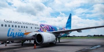 Photo by riko fandika from Pexels: https://www.pexels.com/photo/view-of-a-garuda-indonesia-commercial-airplane-at-the-airport-15554315/