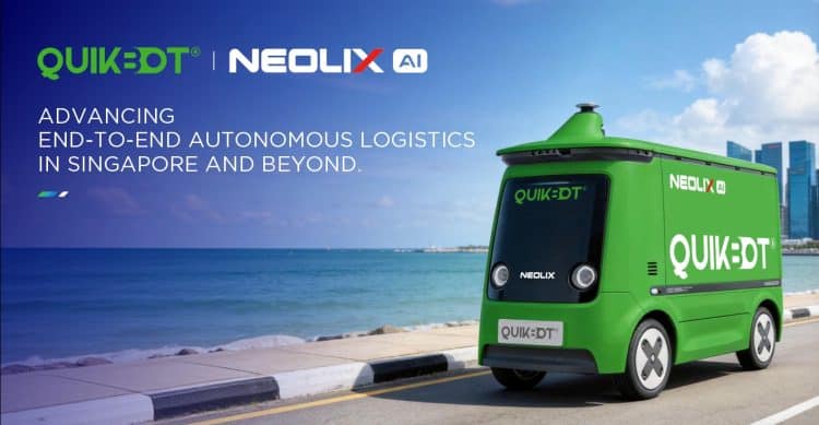 Neolix and QuikBot partner for end-to-end autonomous delivery