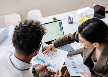 Photo by Yan Krukau from Pexels: https://www.pexels.com/photo/colleagues-looking-at-graphs-7693745/