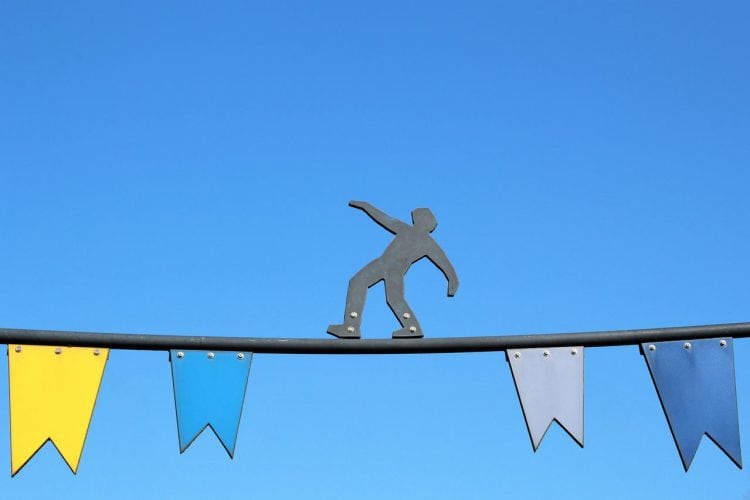 Photo by Michaela St from Pexels: https://www.pexels.com/photo/figurine-of-acrobat-on-line-20764199/